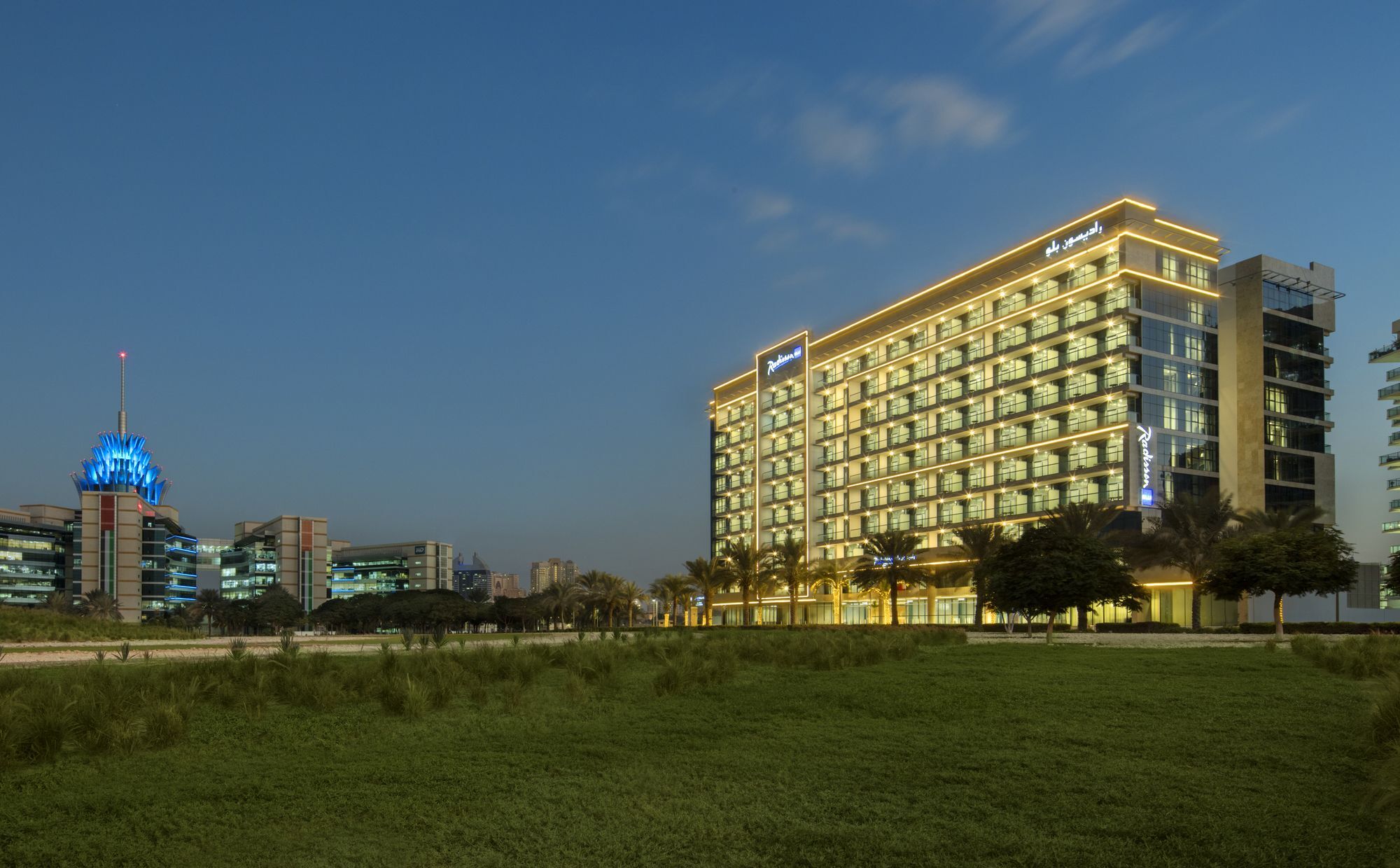 Radisson Blu Hotel Apartment Dubai Silicon Oasis Εξωτερικό φωτογραφία